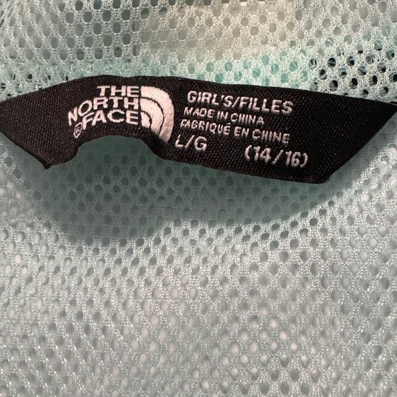 The North Face girl's windbreaker jacket with hood - Picture 5 of 6